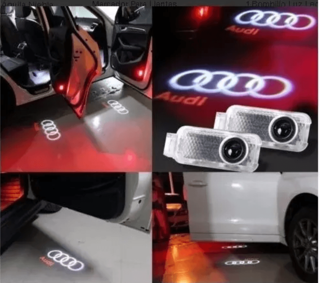 Luces De Cortesía Puertas Audi A3 A4 A6 Q3 Q5 Q7 Set X 2 - FOXCOL Colombia