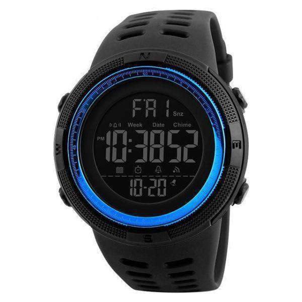 Reloj Deportivo Led Doble Tiempo Cronometro Resistente Al Agua 50 Metros