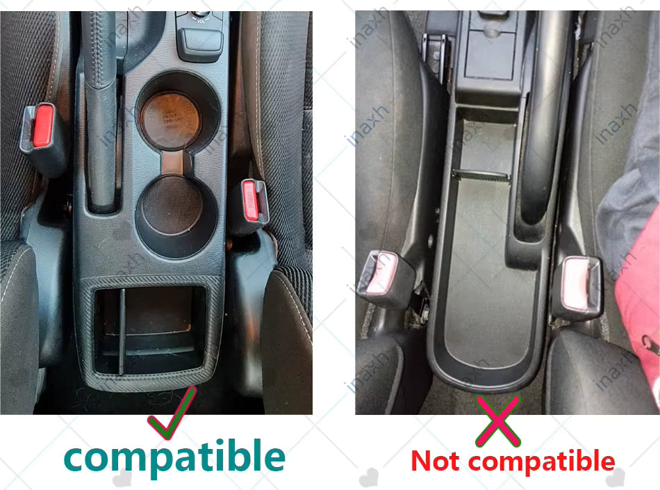 Console central cromado com apoio de braço e 7 portas USB Chevrolet Sail 