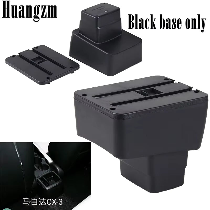 Console central cromado com apoio de braço e 7 portas USB Chevrolet Sail 