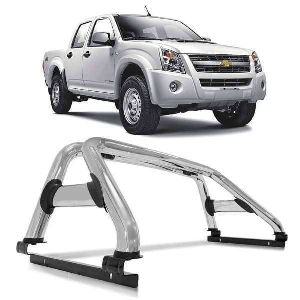 Barra Antivuelco O Roll Bar Cromado Para Camioneta Chevrolet Luv Dmax - FOXCOL Colombia