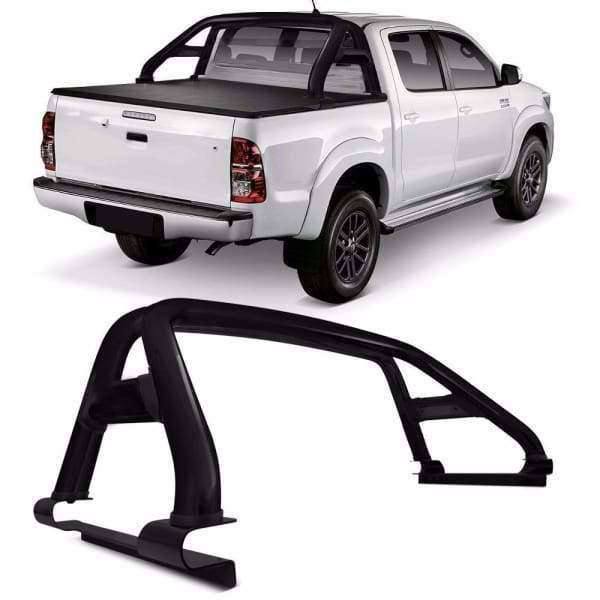 Barra Antivuelco O Roll Bar Negro Para Camioneta Toyota Hilux - FOXCOL Colombia