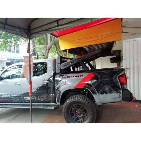 Barra Antivuelco Rack Porta Equipaje Negro Para Camioneta Hilux Dmax Bt50 Frontier Ranger Amarok Etc - FOXCOL Colombia