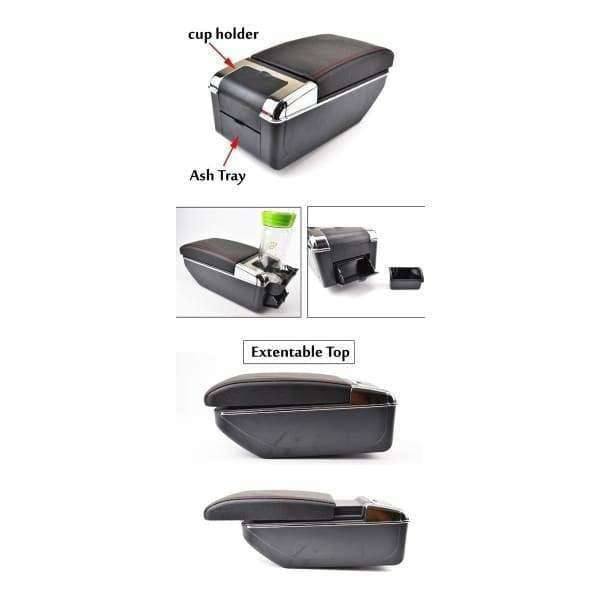 Consola Central Apoyabrazos Cromada 7 Puertos Usb Chevrolet Tracker - FOXCOL Colombia