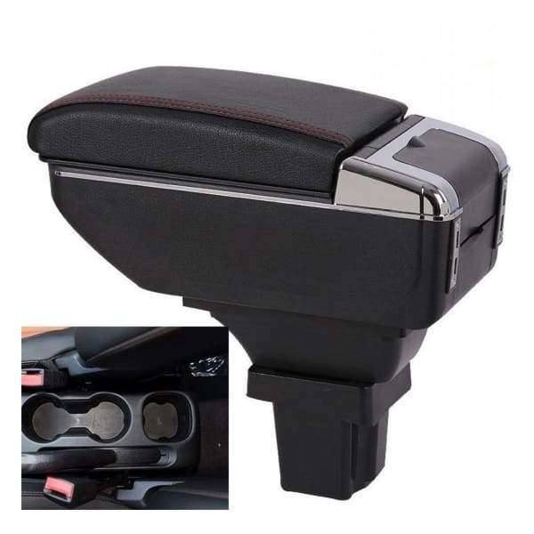 Reposabrazos Para Suzuki Jimny (2007-2017) – Con Portavasos Y Almacenamiento – Fácil Instalación Sin Dañar El Coche