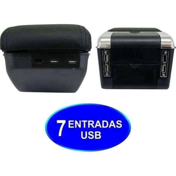 Consola Central Apoyabrazos Cromado 7 Puertos Usb Renault Duster 2012 A 2021 - FOXCOL Colombia
