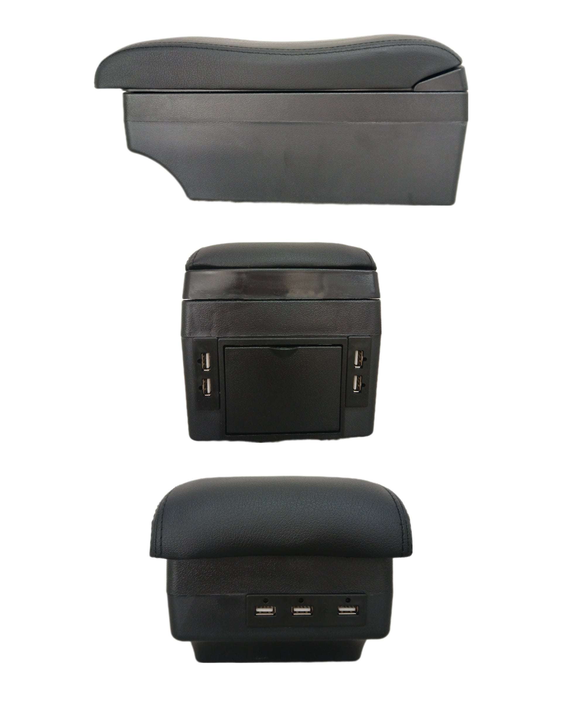 Consola Central Apoyabrazos Premium 7 Puertos Usb Chevrolet Aveo 2006 A 2014