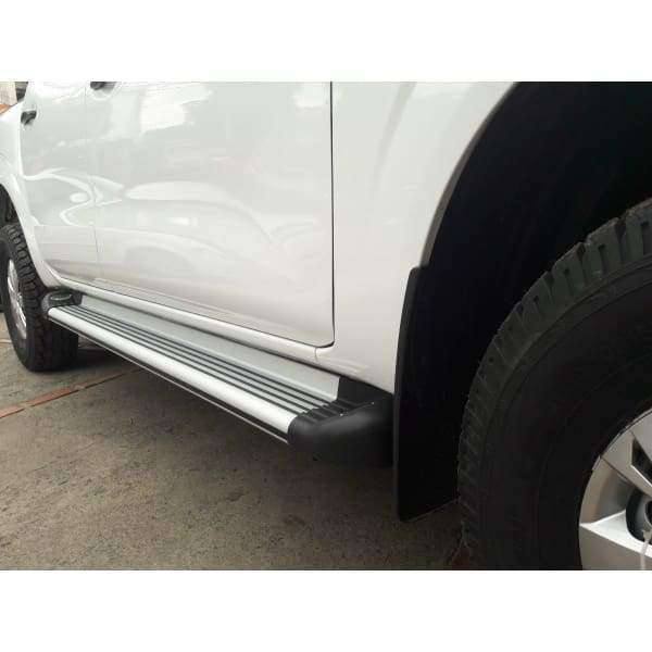 Estribos Planos En Aluminio Con Luz Para Camioneta Ford Ranger El Par - FOXCOL Colombia