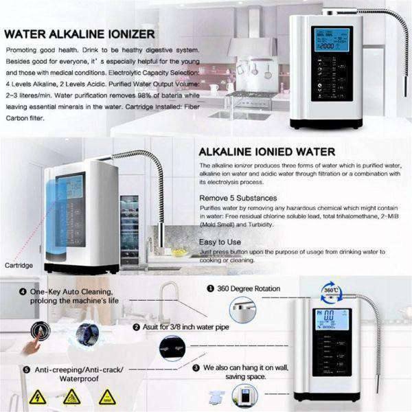 Filtro Ionizador Agua Electrónico Alcalinizador Ph 3.5/10.5 - FOXCOL Colombia