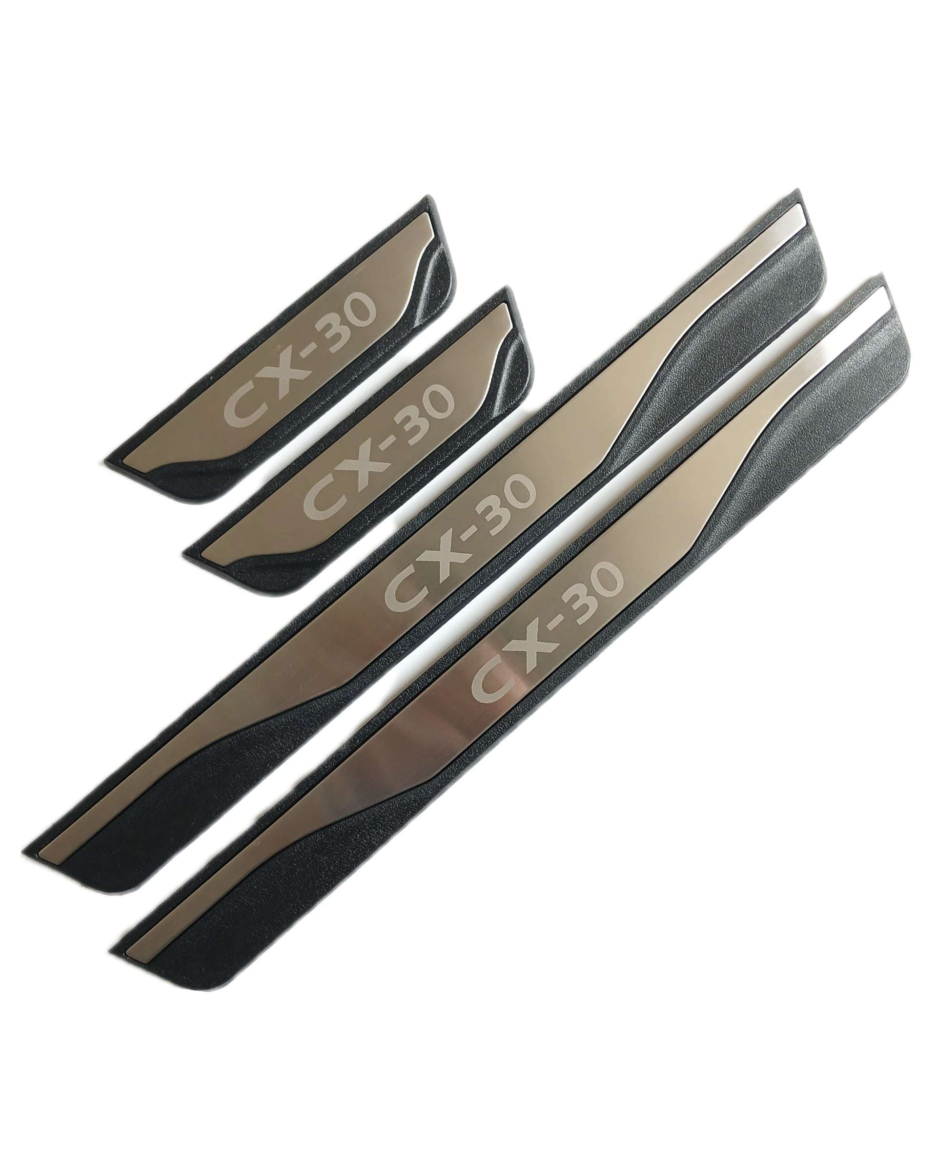 Posapies Pisa Puertas Protector De Acero Y Plastico Mazda Cx30