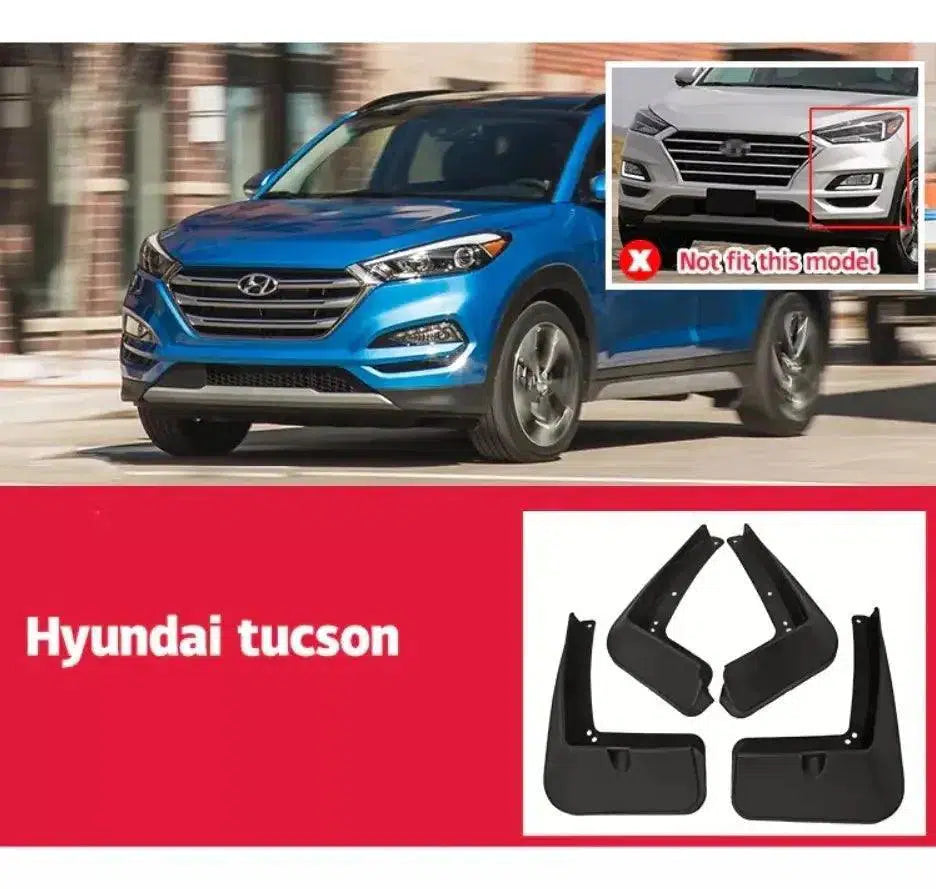 Salpicaderas Chapaletas Guardabarro Hyundai Tucson 2016-2020 - FOXCOL Colombia