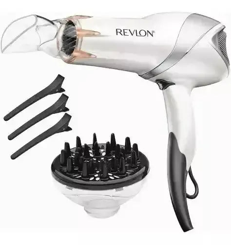 Secador de cabelo infravermelho profissional Revlon. 1875w Brilho Reforçado