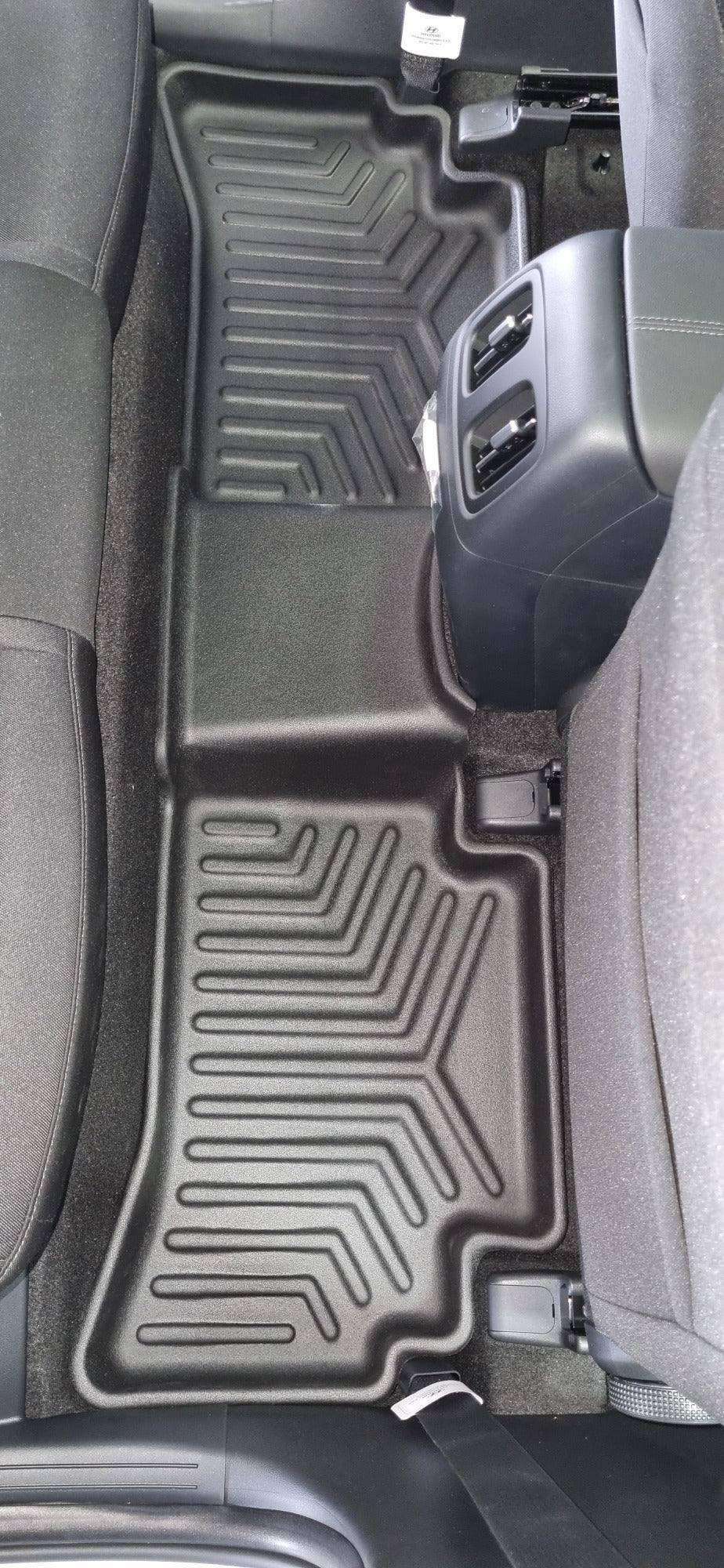 Tapete termoformado Todoparts para segunda fileira Hyundai Tucson 2016 a 2021