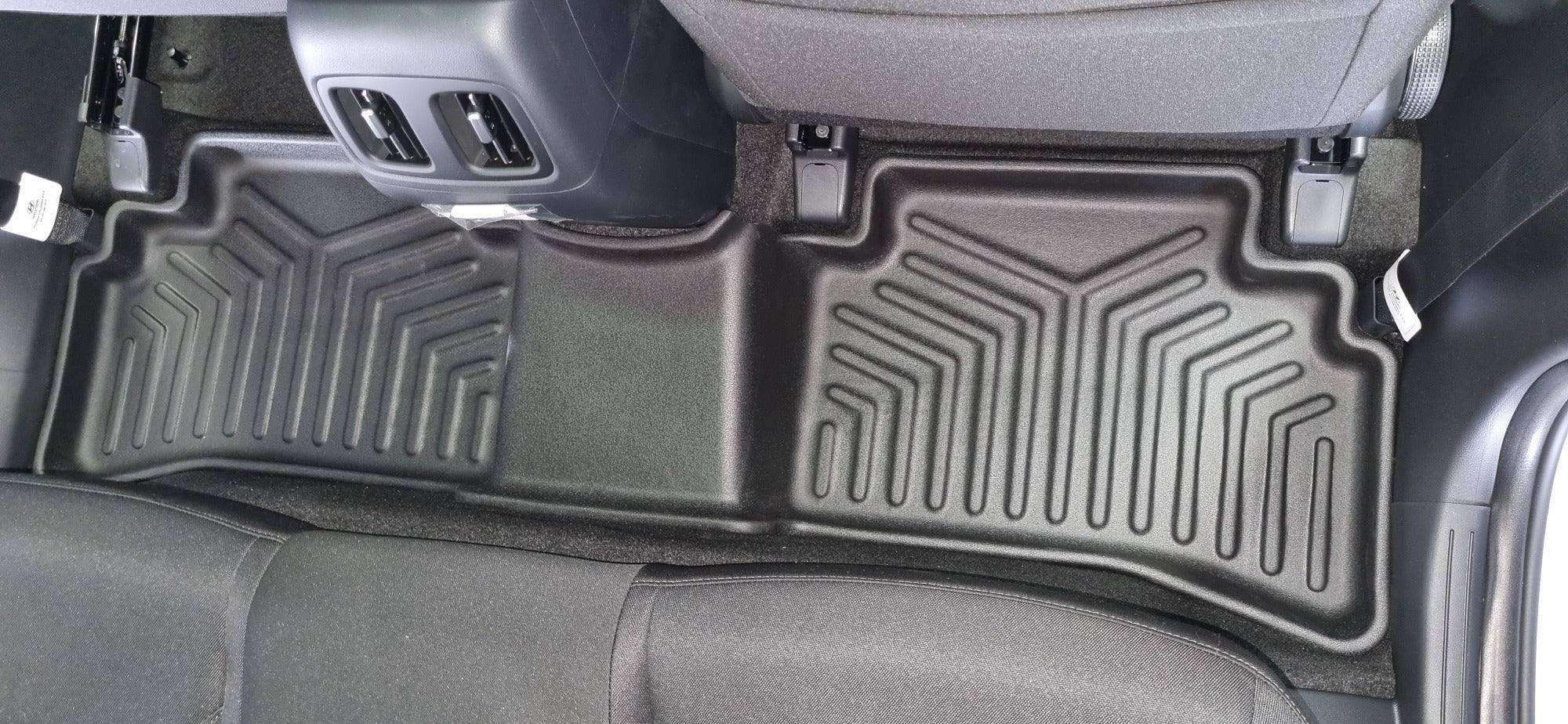 Tapete termoformado Todoparts para segunda fileira Hyundai Tucson 2016 a 2021