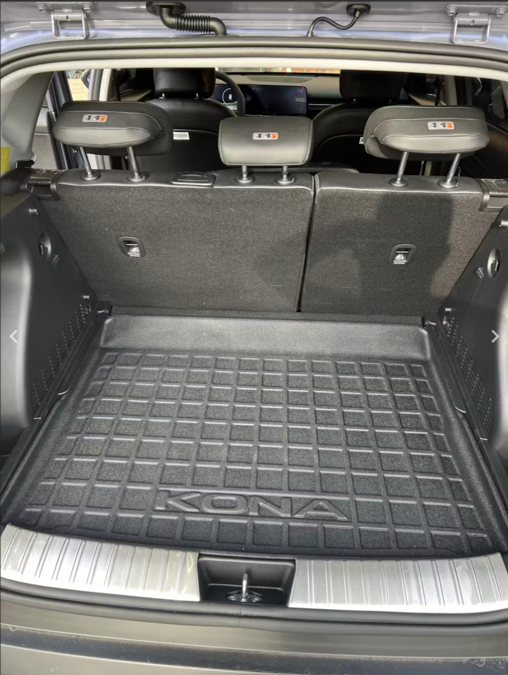 Tapete Termoformado Todoparts 3 mm Baúl Hyundai Kona Hibrida Y Gasolina 2024 A 2026