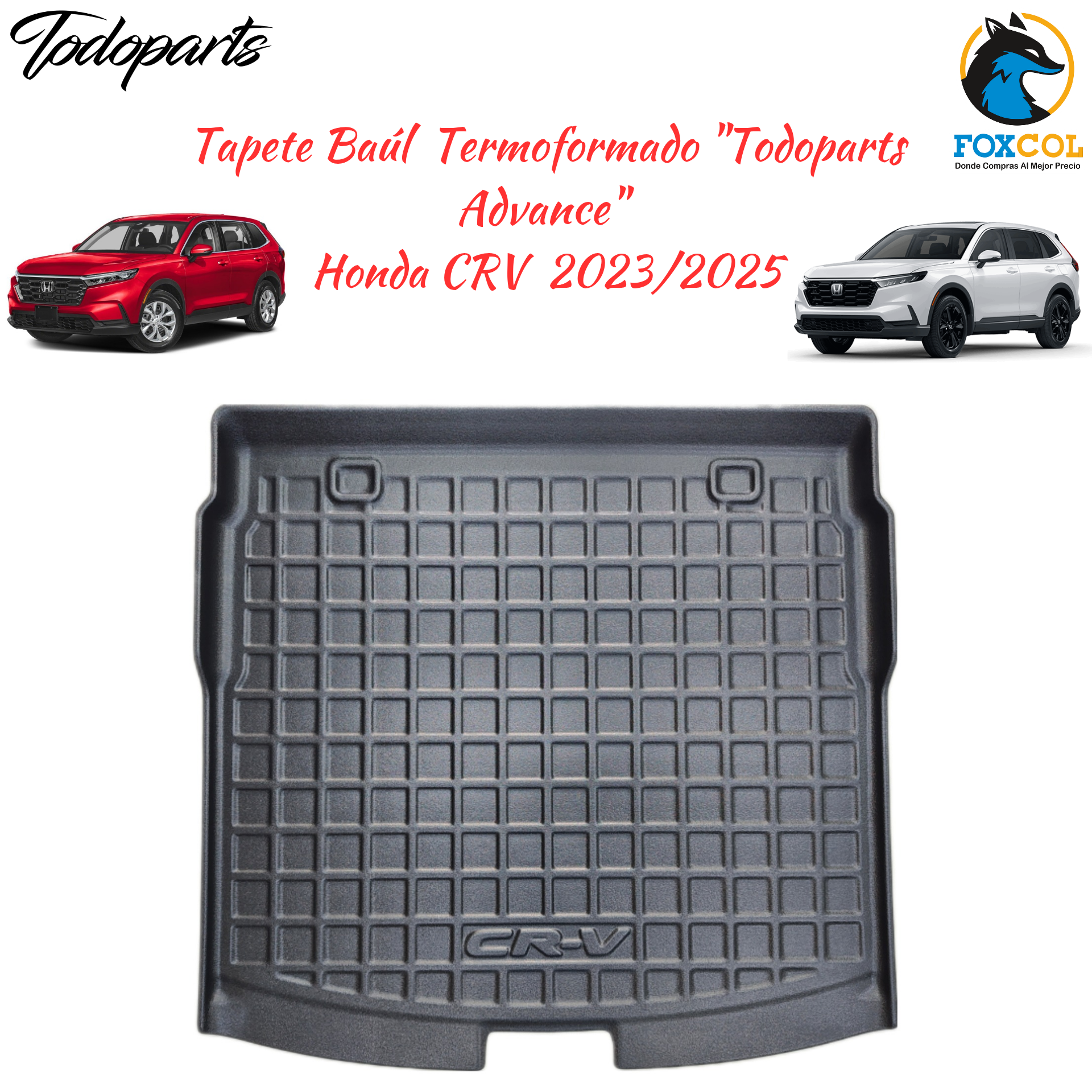 Tapete Termoformado Todoparts 3 mm Baúl SsangYong Actyon Torres 2024 A 2026