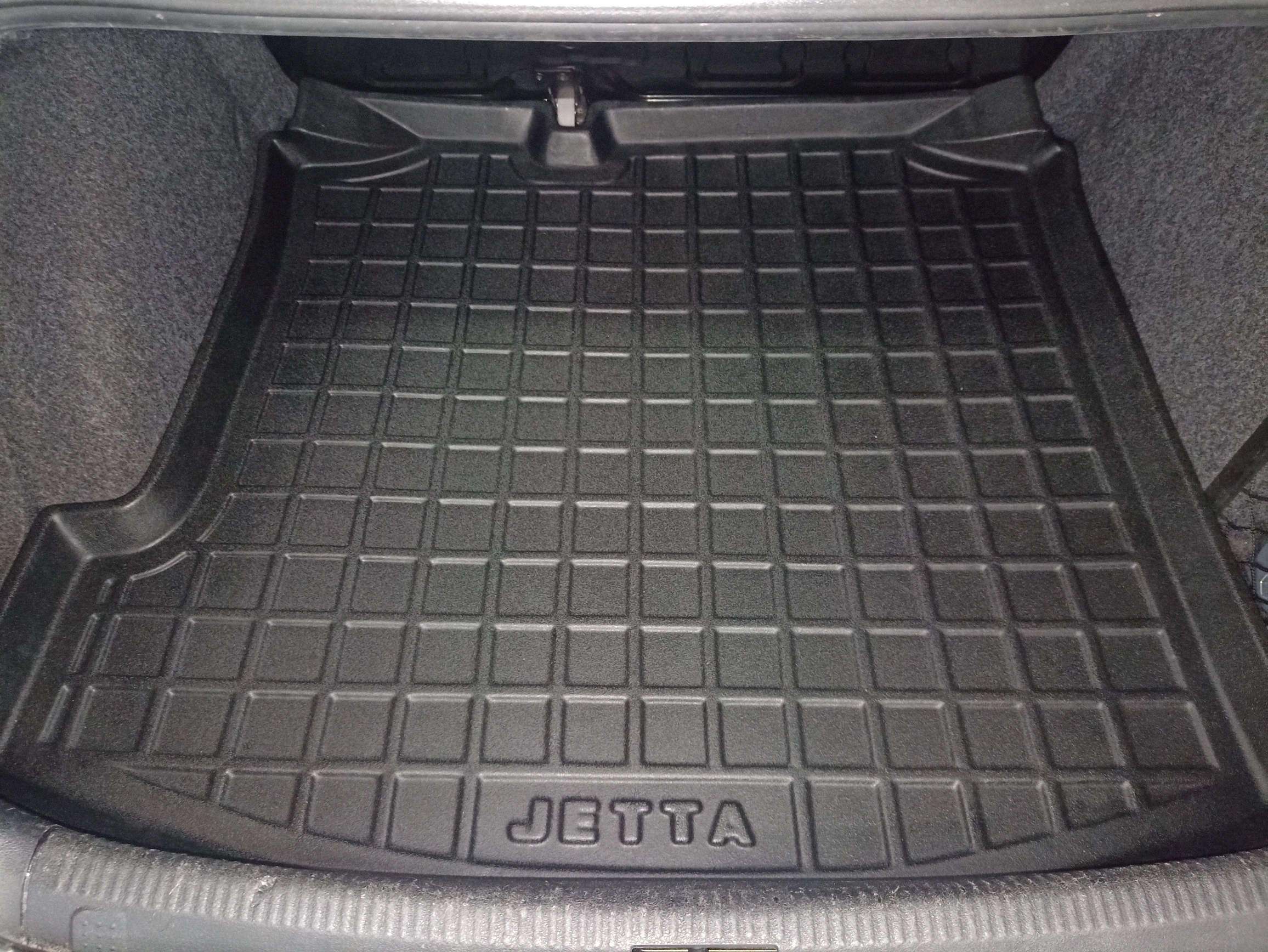 Tapete de porta-malas termoformado Todoparts Econo 2,5 mm Volkswagen Jetta Novo 2012 a 2018 