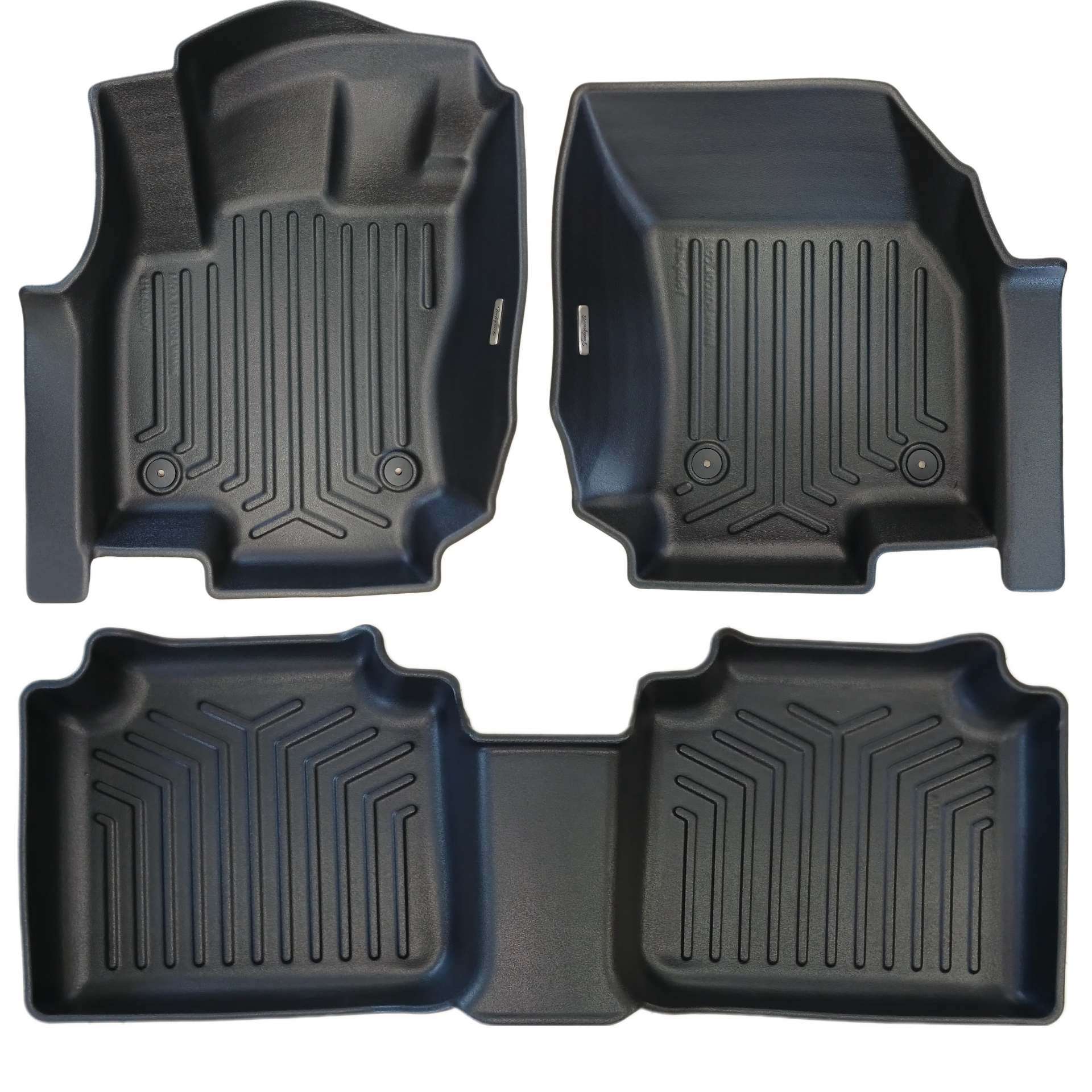 Tapetes termoformados de 2 fileiras Todoparts Volkswagen Tiguan 2018 a 2025 