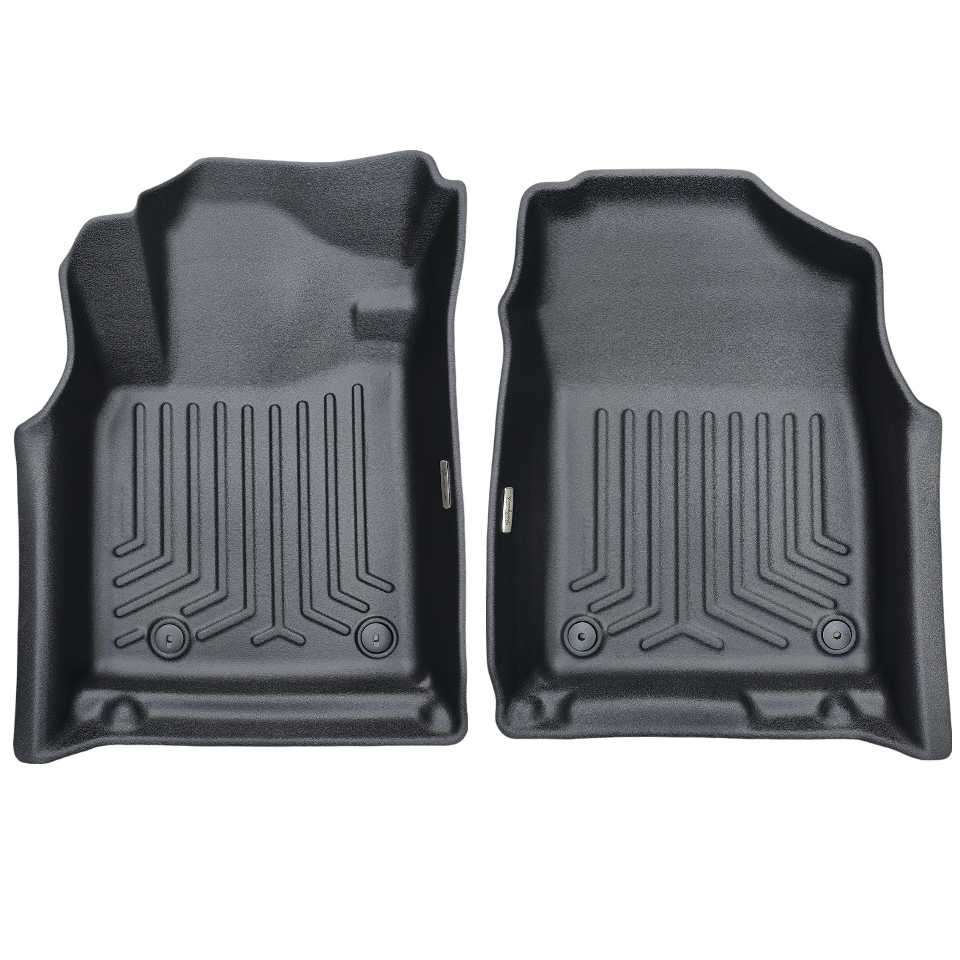 Todoparts Matte Thermoformed Floor Mats 1st Row Kia Picanto 2012 to 2025 