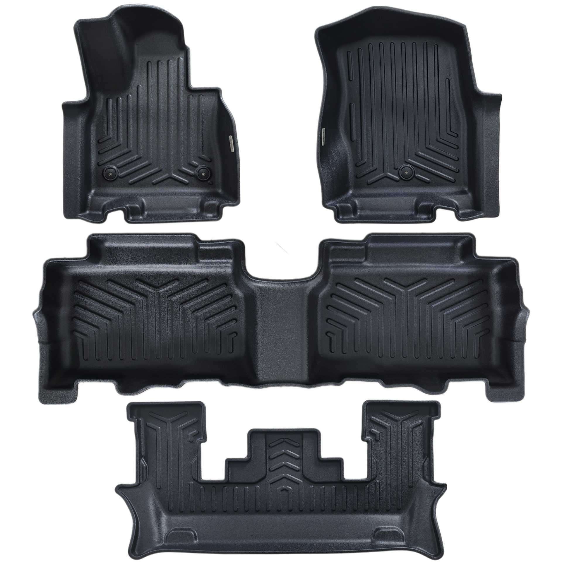 Tapetes Termoformados Mate Todoparts 3 Filas Ford Explorer 2020 A 2025