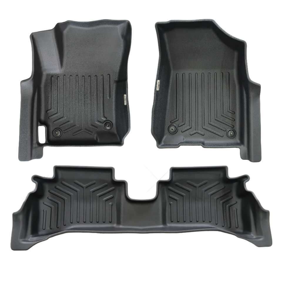 Matte Thermoformed Floor Mats Todoparts Hyundai Accent I25 2012 to 2019 