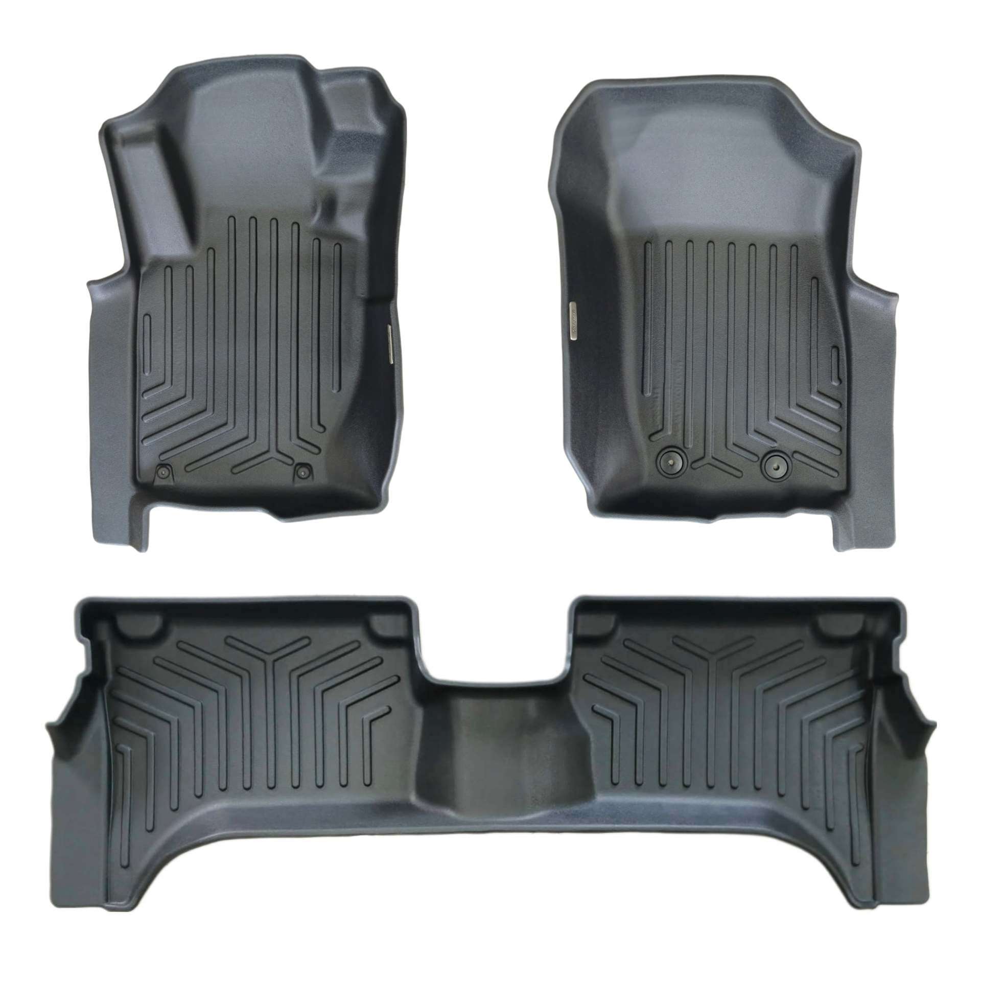 Matte Thermoformed Floor Mats Todoparts Mitsubishi Sportero L200 Triton 2016 to 2025 