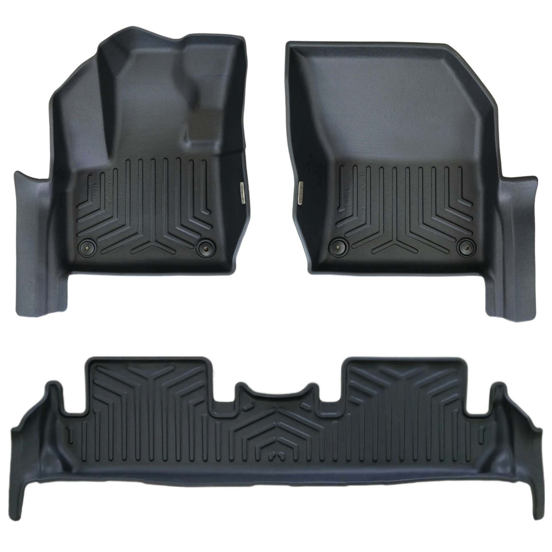 Matte Thermoformed Floor Mats Todoparts Peugeot 3008 Year 2018 to 2025 