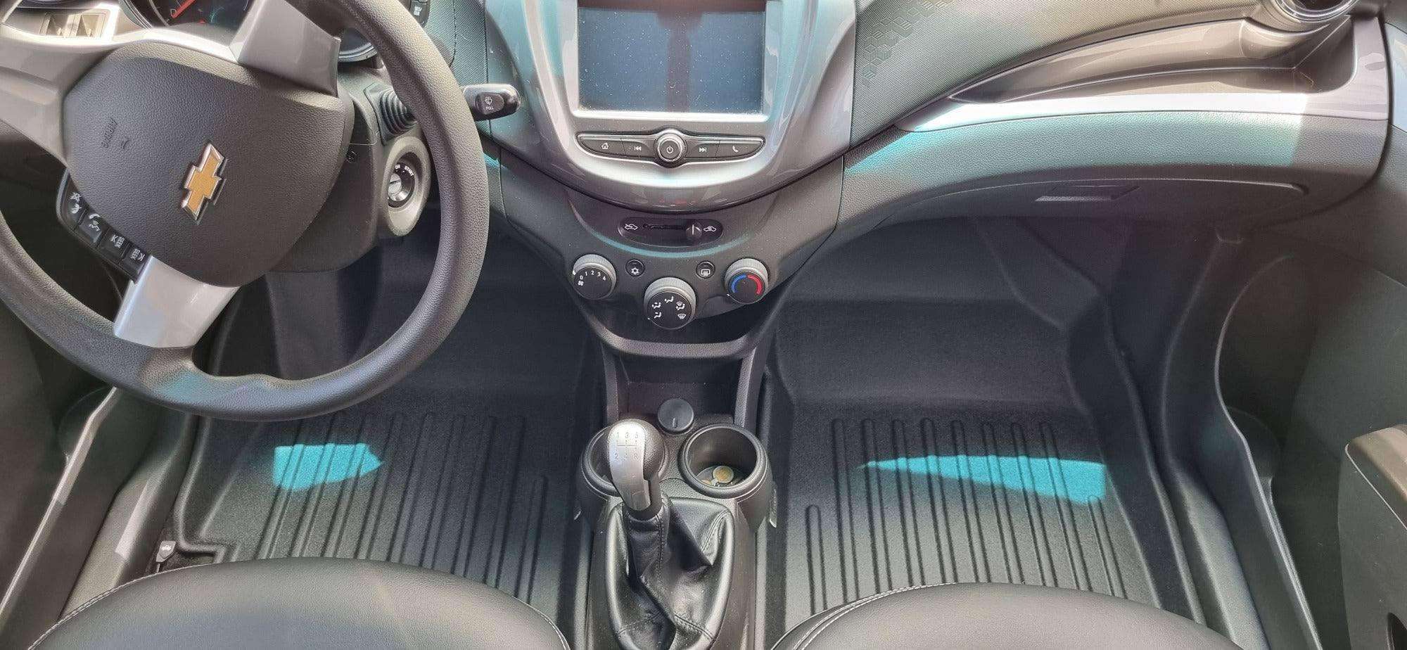 Tapetes Termoformados Foscos Todoparts Primeira Fila Chevrolet Beat 2019 a 2022