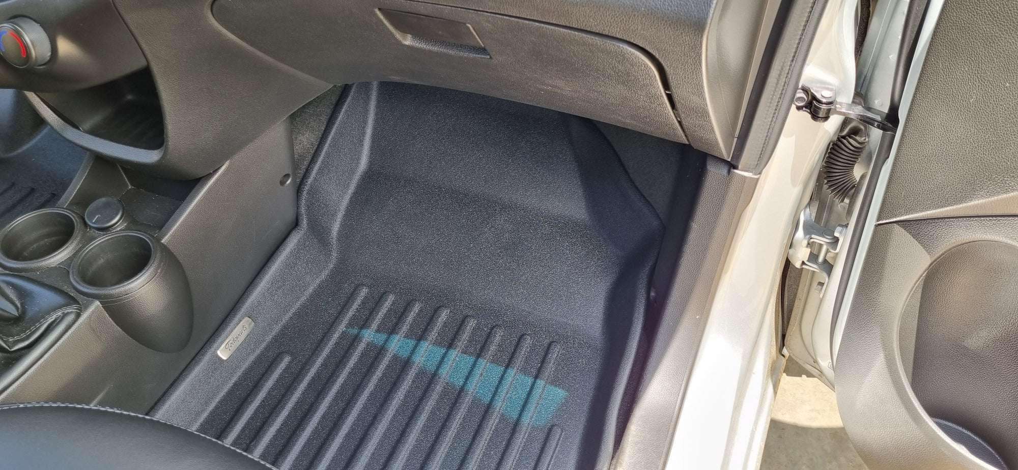 Tapetes Termoformados Foscos Todoparts Primeira Fila Chevrolet Beat 2019 a 2022