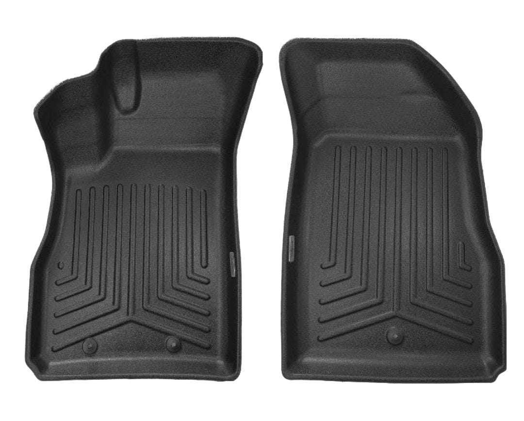 Tapetes termoformados foscos Todoparts para primeira fileira Chevrolet Joy Sedan 2021 a 2025