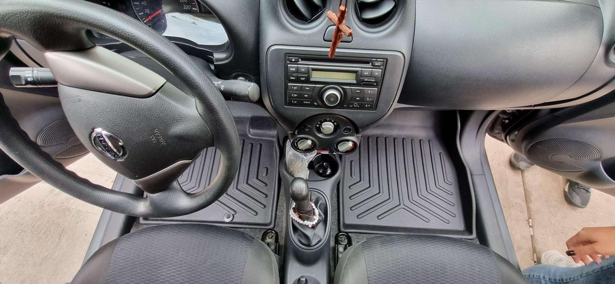 Tapetes Termoformados 1ª Fileira Fosca Todoparts Nissan Março 2011 A 2024 