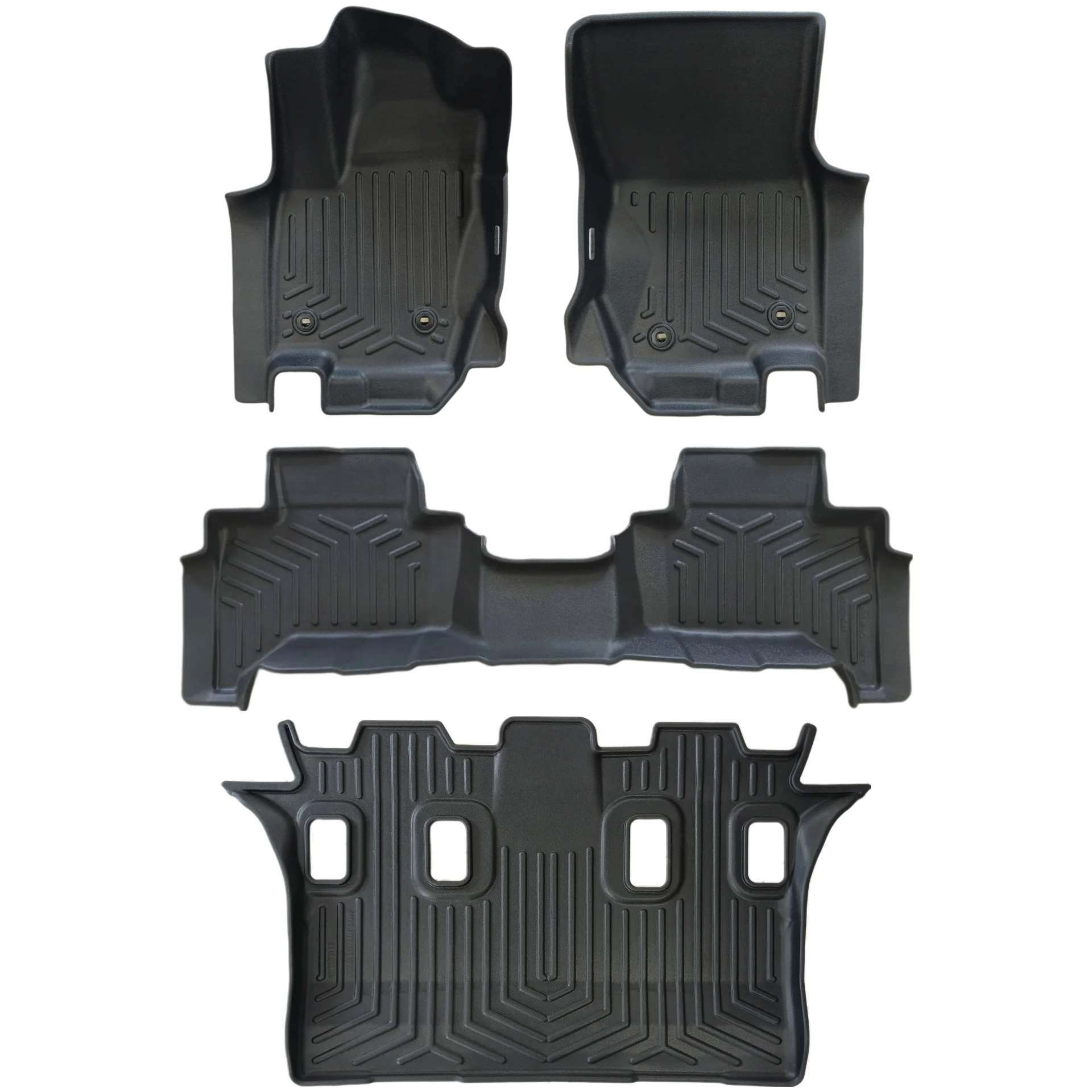 Todoparts Thermoformed Mats 3 Rows Toyota Prado 2025 to 2026 