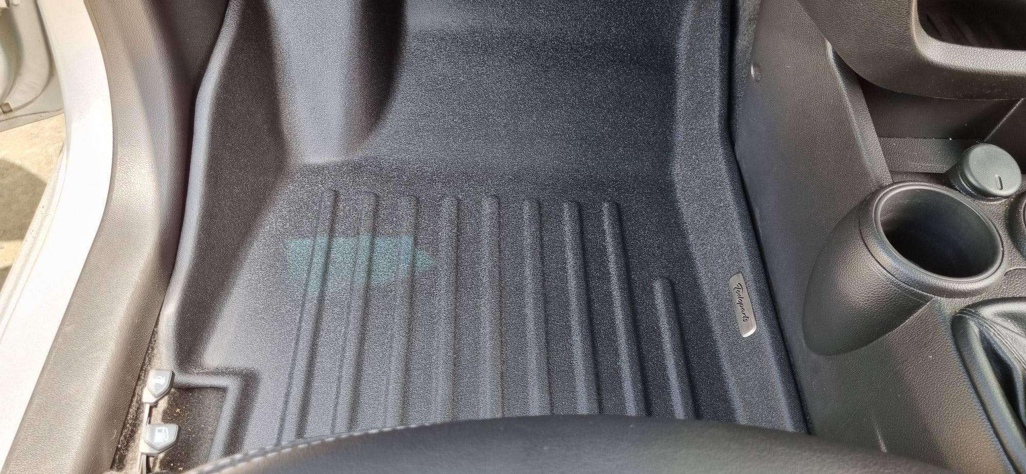 Tapetes termoformados foscos Todoparts Primeira fileira Chevrolet Spark GT 2011 a 2020