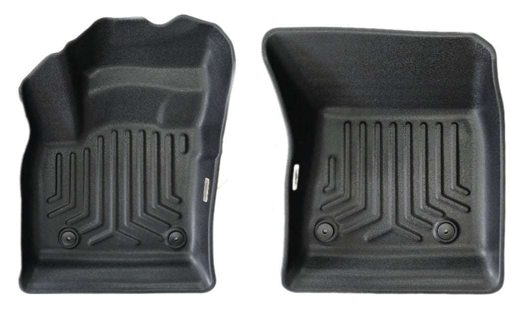 Tapetes termoformados foscos Todoparts Primeira fileira Chevrolet Spark GT 2011 a 2020