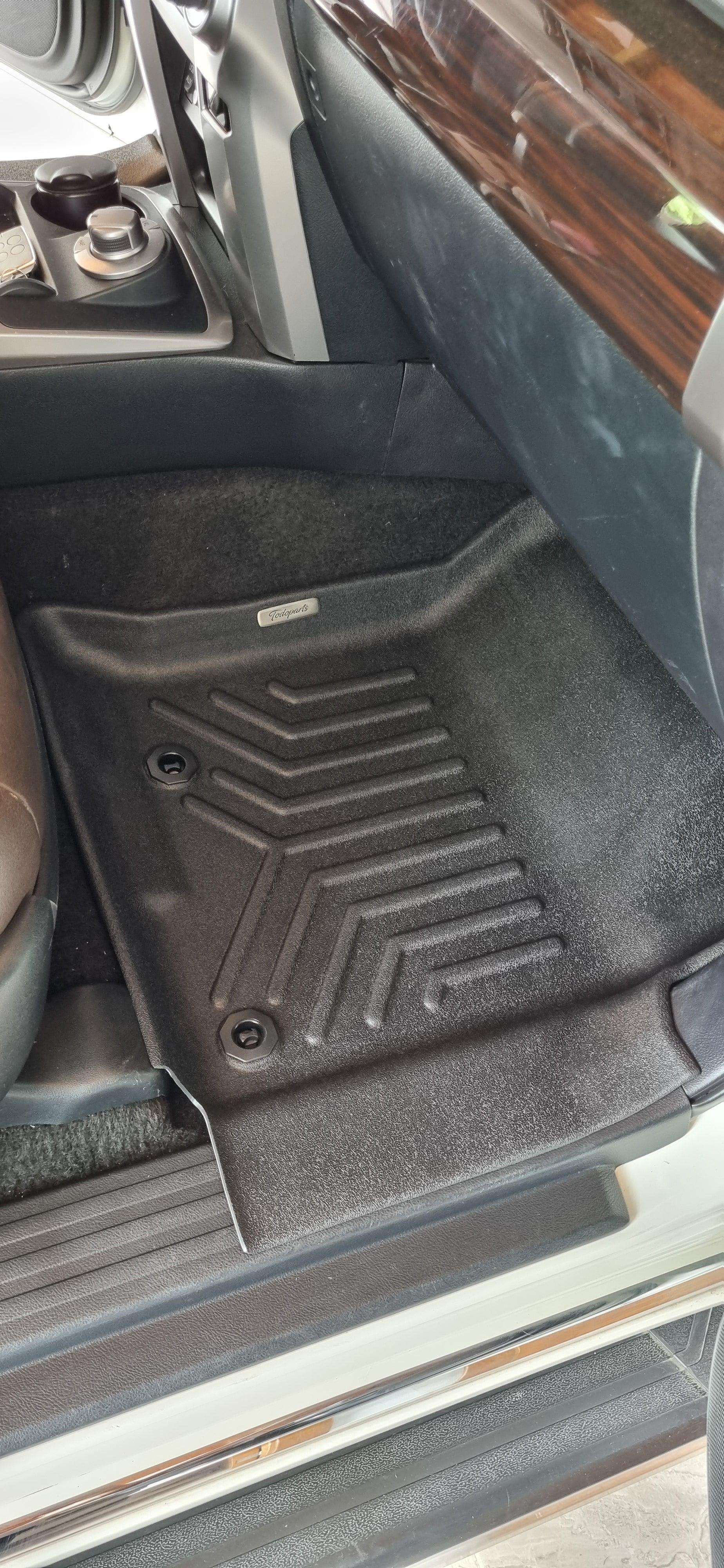 Tapetes termoformados foscos Todoparts Primeira fileira Chevrolet Spark GT 2011 a 2020