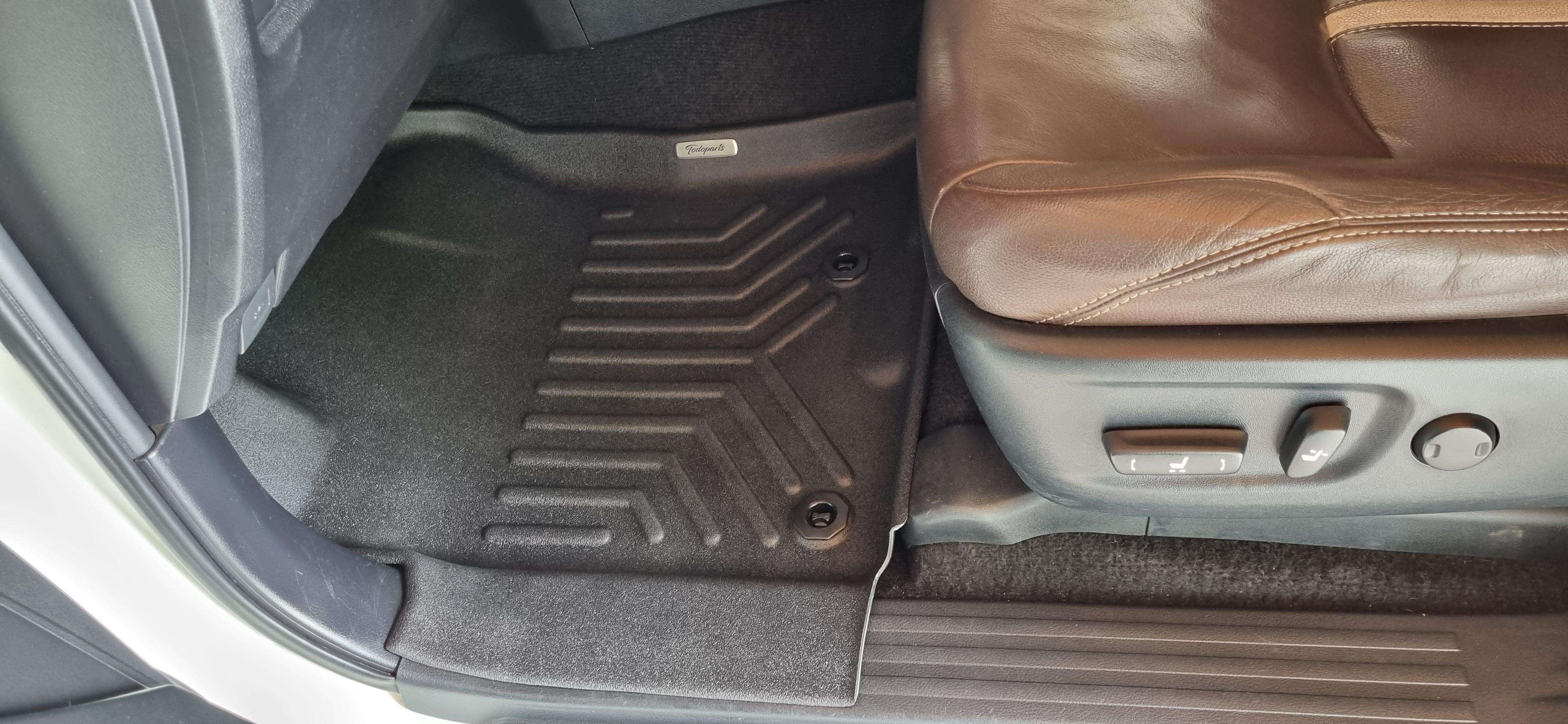 Tapetes termoformados foscos Todoparts Primeira fileira Chevrolet Spark GT 2011 a 2020