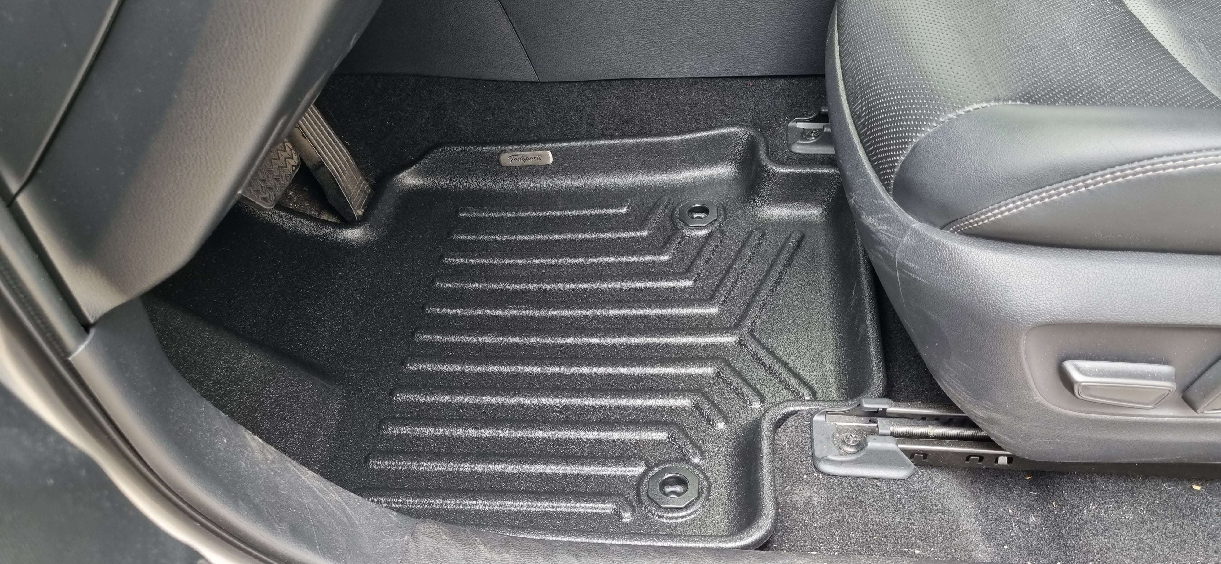 Tapetes termoformados foscos Todoparts Primeira fileira Chevrolet Spark GT 2011 a 2020