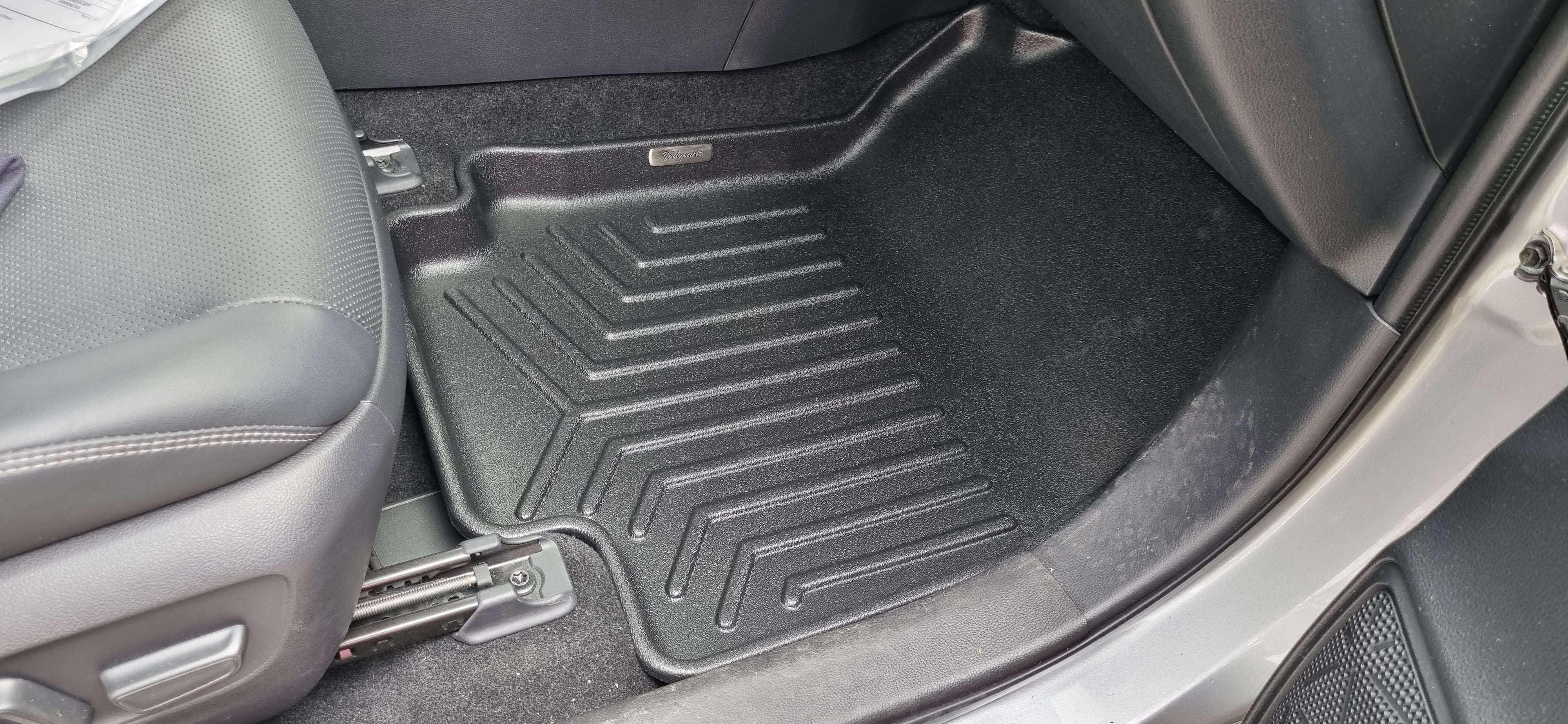 Tapetes termoformados foscos Todoparts Primeira fileira Chevrolet Spark GT 2011 a 2020